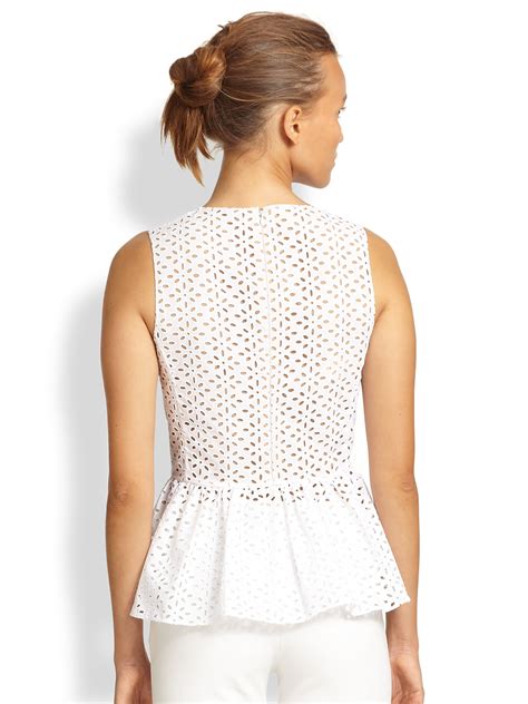 Michael michael kors eyelet top + FREE SHIPPING 